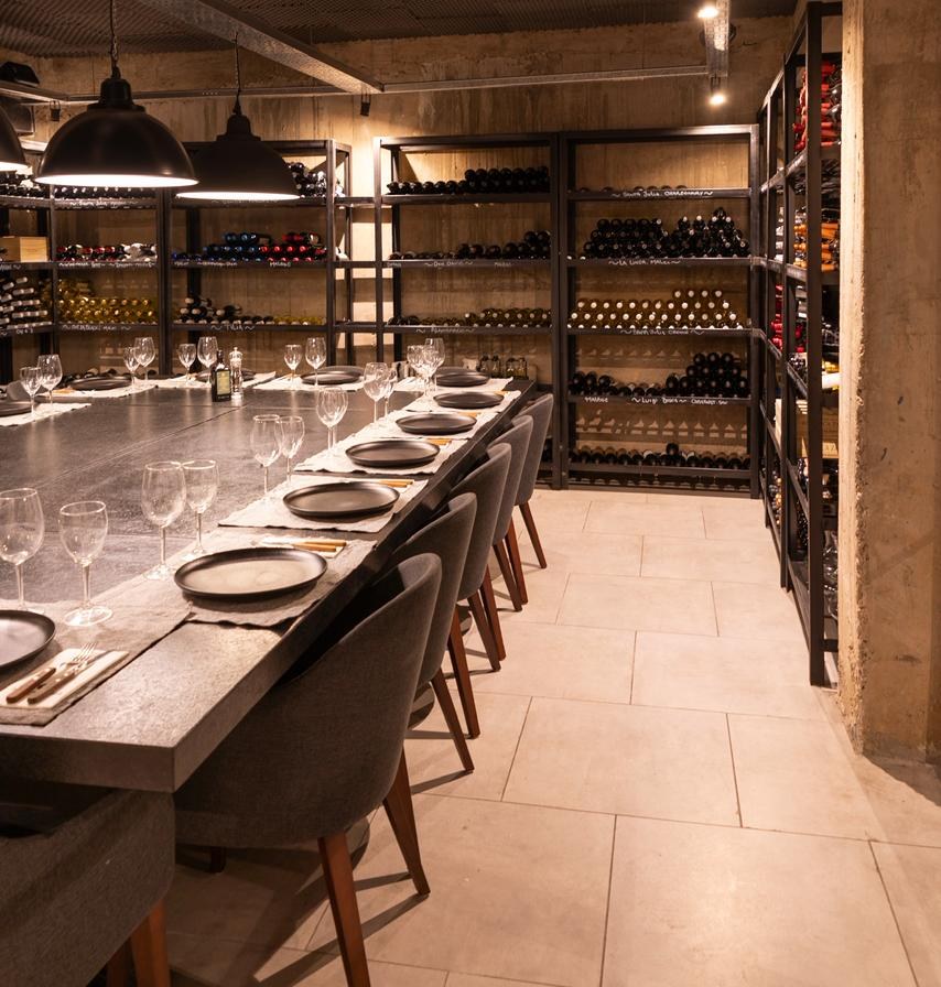 La Cava, salón privado
