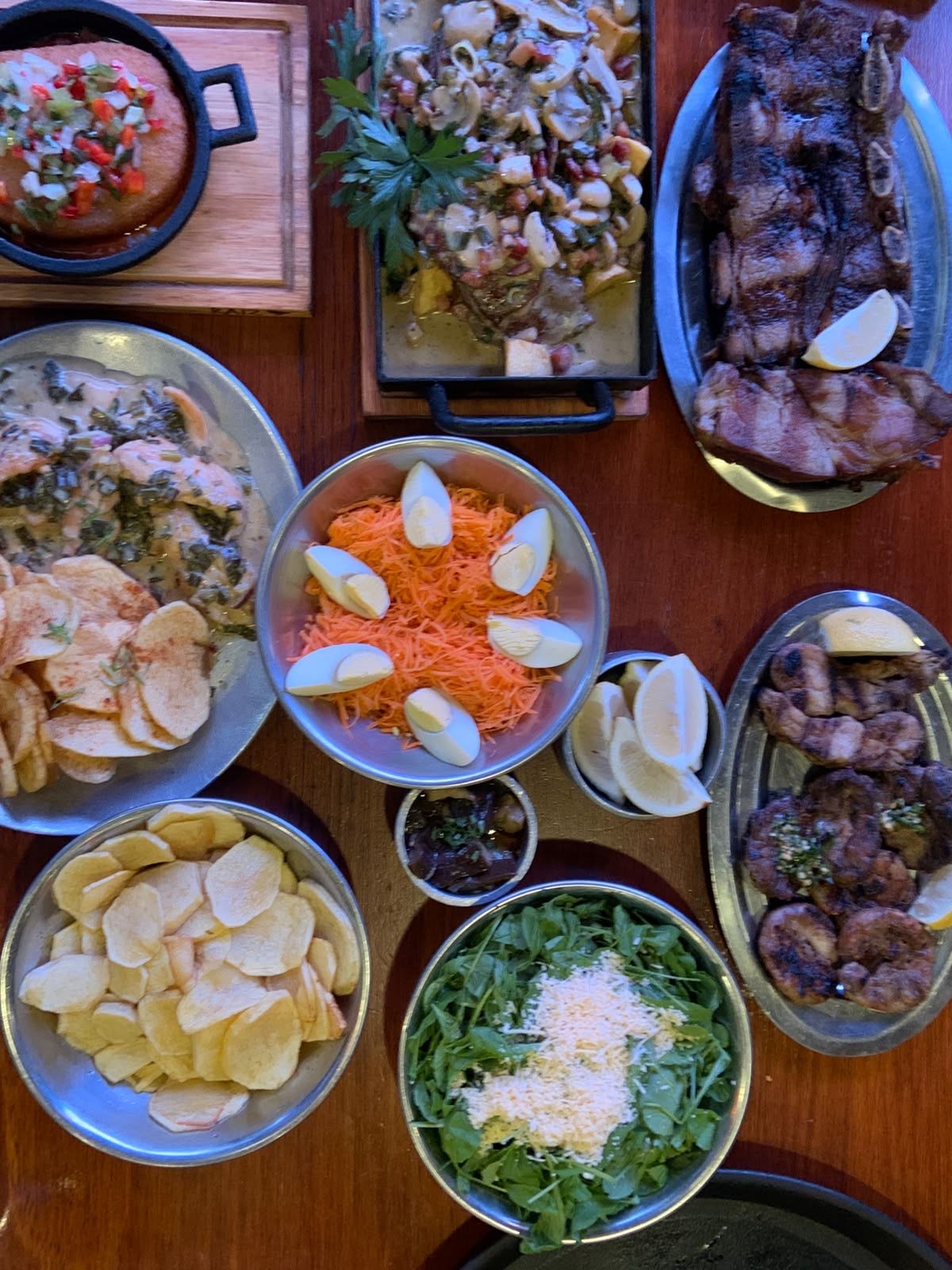 La parrillada completa, lista para llevar